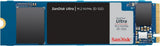 SanDisk Ultra 3D - SSD - 1 TB - intern - M.2 2280 - PCIe 3.0 x4 (NVMe)
