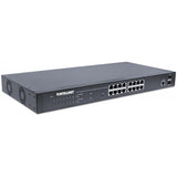 Intellinet 561341 switch di rete Gestito L2+ Gigabit Ethernet (10/100/1000) Supporto Power over Ethernet (PoE) 1U Nero