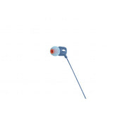 IN EAR CON MICR E CAVO PIATTO BLU