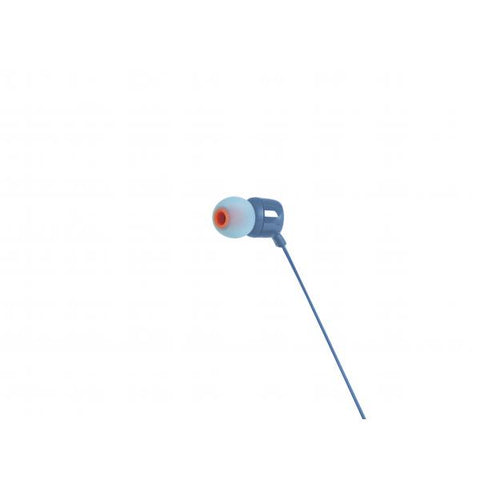 IN EAR CON MICR E CAVO PIATTO BLU