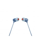 IN EAR CON MICR E CAVO PIATTO BLU