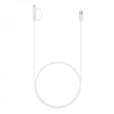 CAVO DATI/CARICA PER SMARTPHONE USB- MICRO USB/TYPE-C 1.5MT SAMSUNG EP-DG930DWEGWW WHITE