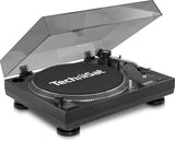 TechniSat TechniPlayer LP 300 Giradischi a trasmissione diretta Nero, Argento