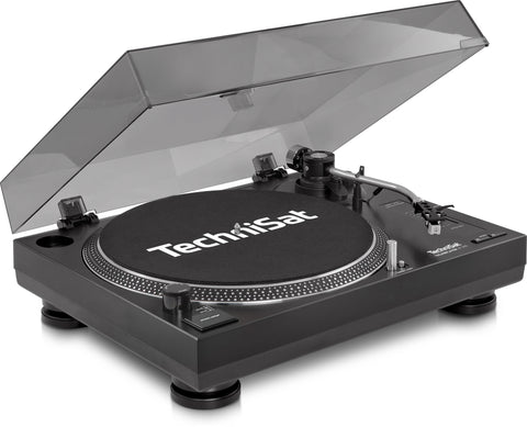 TechniSat TechniPlayer LP 300 Giradischi a trasmissione diretta Nero, Argento