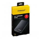 Intenso 6021512 disco rigido esterno 4 TB 5400 Giri/min 2.5 USB tipo A 3.2 Gen 1 [3.1 Gen 1] Nero (4TB Intenso Memory Case 2.5 inch USB 3.0 Ext HDD)