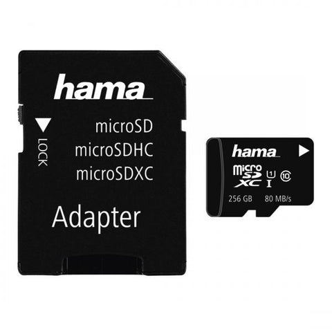 Hama 256GB MicroSDXC UHS-I memoria flash Classe 10