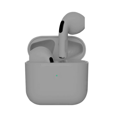 AKAI AIR BUDS ULTRA SLIM - AURICULARES INALÁMBRICOS BLUETOOTH - COLOR PLATEADO