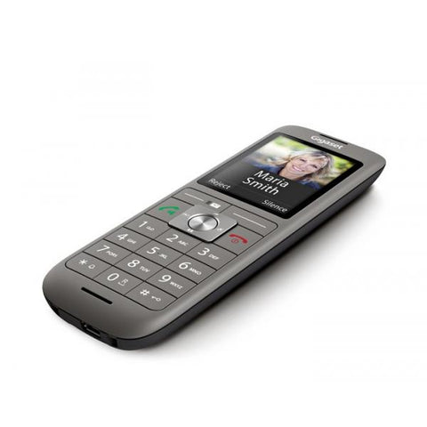 Gigaset CL660HX Analog/DECT telephone Identificatore di chiamata Antracite