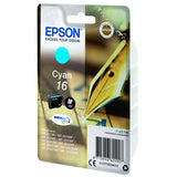INK EPSON C13T16224012 CIANO PENNA/CRUCIVERBA DURABRITEULTRA WF-2010 2510 2520 2530 2540 2630 2650D 2660 2760 2750