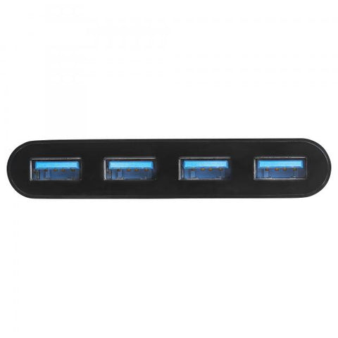 STARTECH HB30C4AB HUB USB-C 4 PORTE USB-A 3.0 SUPERSPEED ALIMENTAZIONE A BUS DESKTOP NERO