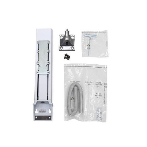 Ergotron 98-029 Supporti a parete per TV 68,6 cm [27] Scrivania Metallico, Bianco (Ergotron StyleView SV HD Monitor Kit -)