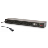 APC AP7920B unit di distribuzione dell'energia [PDU] 8 presa[e] AC 0U/1U Nero (RCK PDU 1U 1PH 2.3KW 230V 10A)