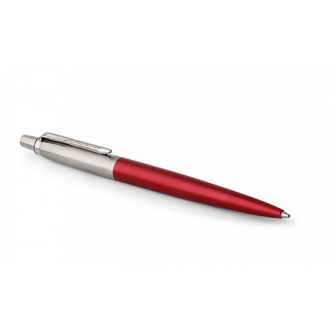 PARKER JOTTER CORE KENSINGTON PENNA SFERA INCHIOSTRO BLU PUNTA MEDIA CONF. REGALO COLORE RED PUNTALE CROMATO