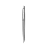 PARKER JOTTER STAINLESS STEEL CT PENNA A SFERA BLU PUNTA TONDA 1mm PUNTALE CROMATO CONF REGALO