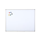 Bi-Office MB0707186 lavagna 900 x 600 mm Acciaio Magnetico (Bi-Office Maya Magnetic Melamine Whiteboard Grey Plastic Frame 900x600mm - MB0707186 DD) 