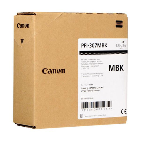 Canon PFI-307MBK Originale Nero