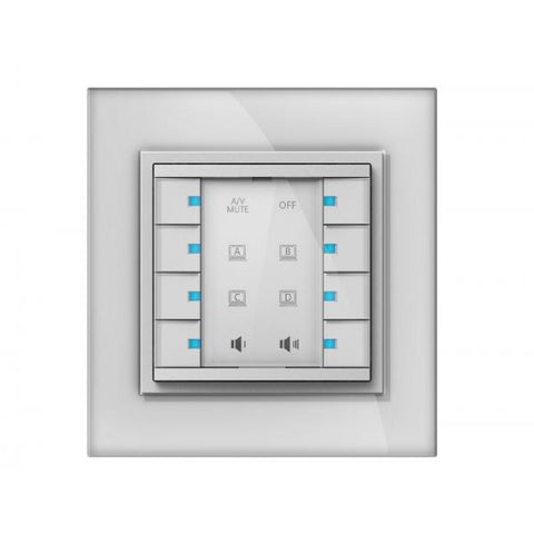Vivolink VLCP8B interruttore Bianco (Control Panel 8 Button - . - Warranty: 36M)
