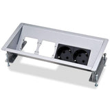 Kindermann 5301170000 Tipo F Nero, Argento cassetta di scarico