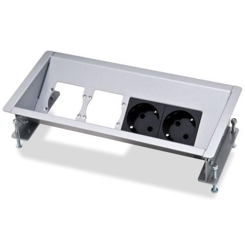 Kindermann 5301170000 Tipo F Nero, Argento cassetta di scarico