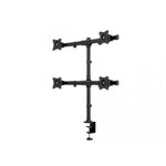 Multibrackets 3316 Supporti a parete per TV 68,6 cm [27] Scrivania Nero (Multibrackets M Deskmount Basic Quad -)