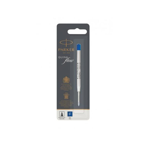 PARKER QUINKFLOW REFILL BLU PUNTA CONICA 0.50 mm PER SFERA PARKER
