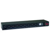 APC AP7821B unit di distribuzione dell'energia [PDU] 8 presa[e] AC 0U/1U Nero (RACK PDU METERED 1U - 16A 208/230V [8] C13)