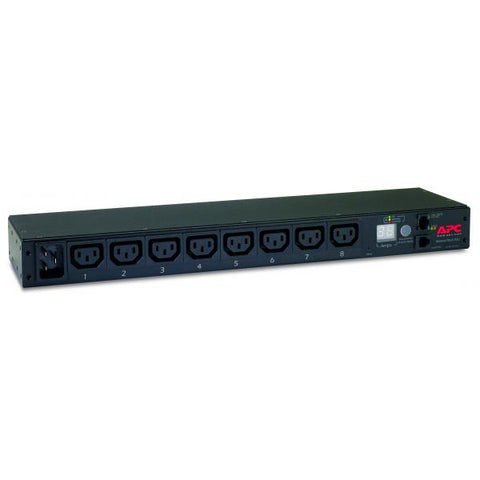 APC AP7821B unit di distribuzione dell'energia [PDU] 8 presa[e] AC 0U/1U Nero (RACK PDU METERED 1U - 16A 208/230V [8] C13)