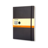 MOLESKINE TACCUINO XL LARGE MORBIDO A RIGHE COLORE NERO 192 FOGLI CONF 1 Pz. 