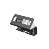 Kindermann 7430000072 Tipo F (Schuko) Grigio, Bianco cassetta di scarico