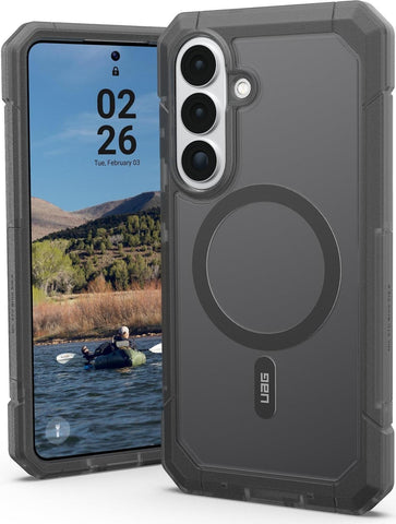 UAG Urban Armor Gear Trooper Case mit Magnet-Modul  Samsung Galaxy S26+  ash (grau transparent)  214517113131 (214517113131)