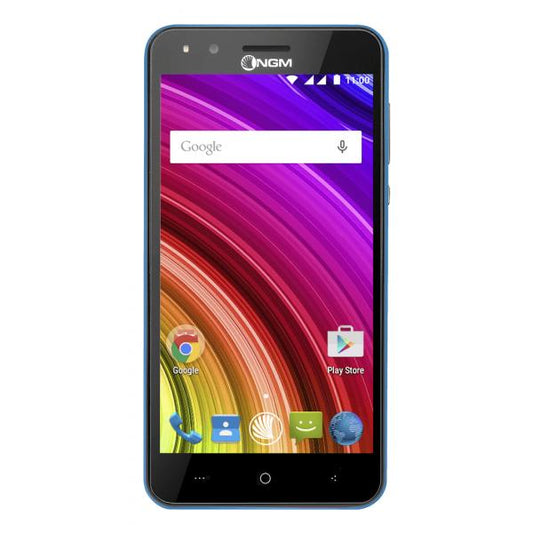 NGM YOU COLOR E505 DUAL SIM 5" QUAD CORE 8GB 1GB RAM 4G LTE EXTRA COVER OMAGGIO AGGIUNTIVA TRA 21 COLORI ITALIA BLUE