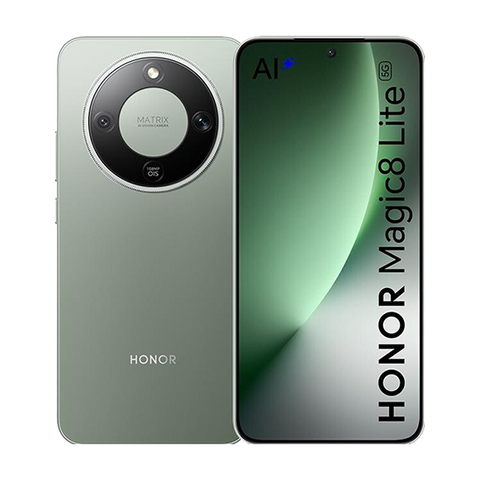 Honor Magic 8 Lite 5G Smartphone - 512GB Speicher - 8GB RAM - Forest Green - 6.79" AMOLED (5109BYRC)