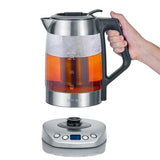 Severin WK 3479 bollitore elettrico 1,7 L 3000 W Nero, Acciaio inossidabile