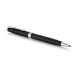 PARKER SONNET MATT BLACK CT PENNA A SFERA PUNTA TONDA 1 mm INCHIOSTRO NERO CONFEZIONE REGALO