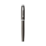 PARKER IM PENNA ROLLER INCHIOSTRO NERO PUNTA FINE IN SCATOLA REGALO COLORE MARRONE/SILVER