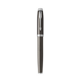 PARKER IM PENNA ROLLER INCHIOSTRO NERO PUNTA FINE IN SCATOLA REGALO COLORE MARRONE/SILVER