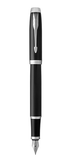 PARKER IM BLACK CT PENNA STILOGRAFICA INCHIOSTRO BLU PUNTA TRIANGOLARE MEDIA CONF REGALO
