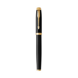 PARKER IM PENNA ROLLER INCHIOSTRO NERO PUNTA FINE IN SCATOLA REGALO COLORE NERO/GOLD