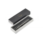 PARKER JOTTER PORTAMINE A SCATTO MINA 0,5 CON GOMMINO IN ACCIAIO INOSSIDABILE FINITURA CROMATA CONFEZIONE REGALO