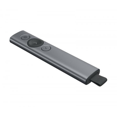 LOGITECH SPOTLIGHT PUNTATORE WIRELESS GRIGIO