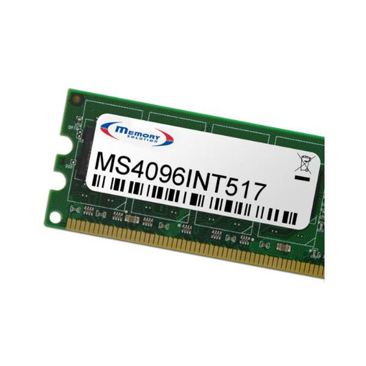 Memory Solution MS4096INT517 4GB memoria