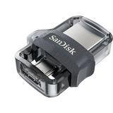 SANDISK ULTRA DUAL DRIVE M3.0 CHIAVETTA USB 3.0/MICRO USB 256GB COLORE GRIGIO