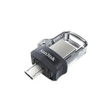 SANDISK ULTRA DUAL DRIVE M3.0 CHIAVETTA USB 3.0/MICRO USB 256GB COLORE GRIGIO