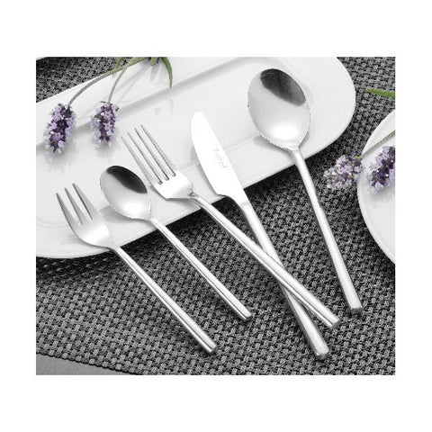 Esmeyer 142-034 servizio da tavola Acciaio inossidabile, Bianco 30 pezzo(i)