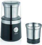 Graef CM102EU CoffeeKitchen Kaffeemhle schwarz / edelstahl (CM102EU)