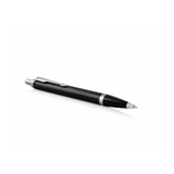 PARKER IM BLACK PENNA ASFERA INCHIOSTRO NERO PUNTA MEDIA IN SCATOLA REGALO COL. NERA LUCIDA FINITURE CROMATE