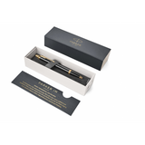 PARKER IM PENNA A SFERA INCHIOSTRO BLU PUNTA MEDIA CONF. REGALO COLORE NEGRO/DORADO 