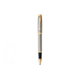 PARKER IM PENNA ROLLER INCHIOSTRO NERO PUNTA FINE IN SCATOLA REGALO COLORE SILVER/GOLD