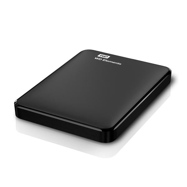 HARD DISK WESTERN DIGITAL ELEMENTS PORTABLE 2TB BLACK