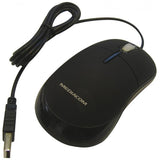 MEDIACOM 100/MEB32 MOUSE STANDARD OTTICO INTERFACCIA USB/PS2 800 DPI COLORE NERO